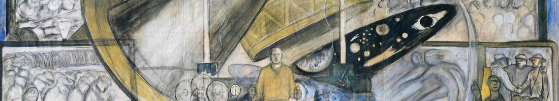 Diego Rivera | Boceto para El Hombre en la encrucijada (El hombre técnico), ca. 1932 | Museo Anahuacalli